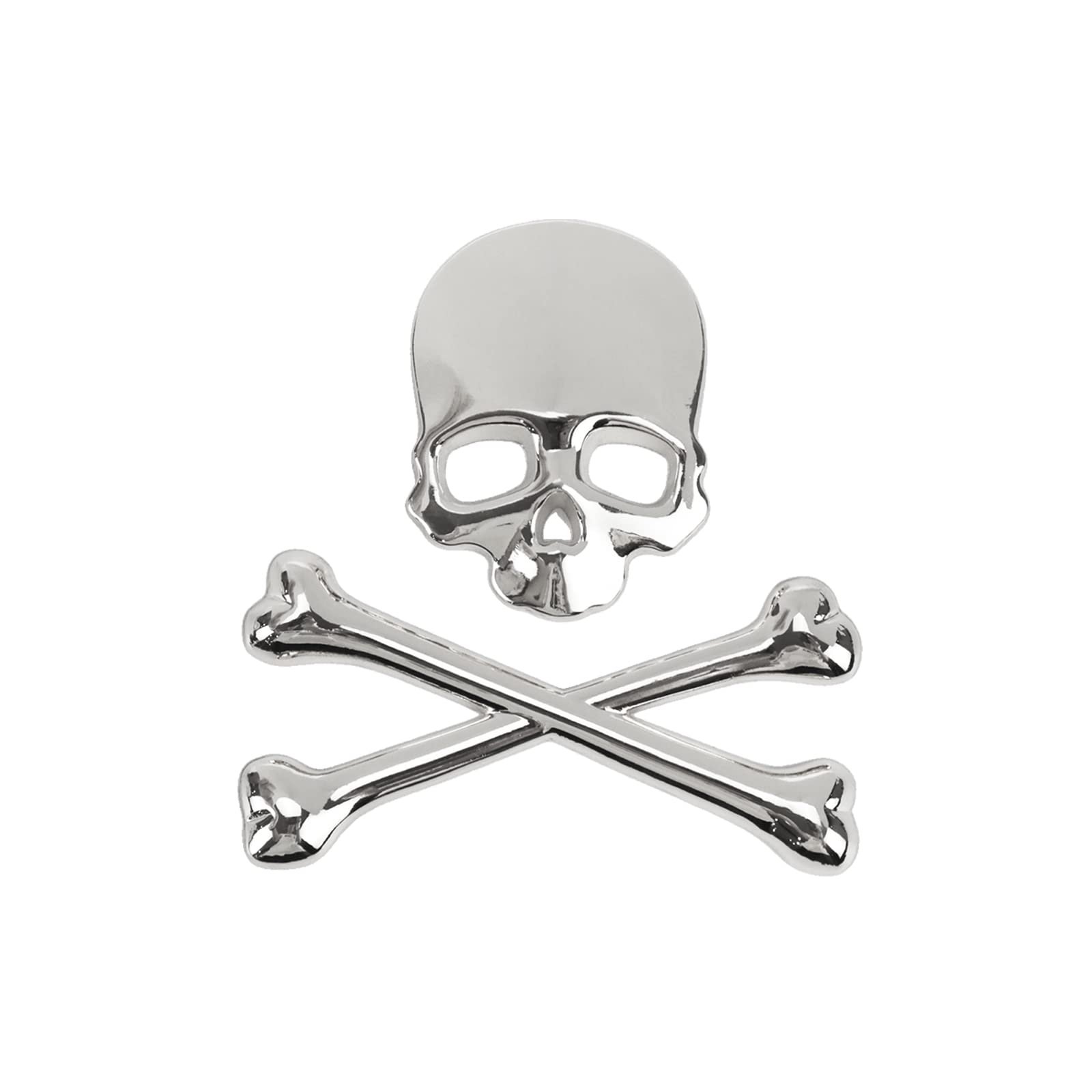 激レアBONES ステッカー 1985年 Amazon.com: Modengzhe 1 Set Chrome Skull and Bones Metal